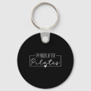 Search for pilates teacher keychains Namaste