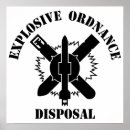 Search for explosives posters Eod