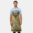 Search for world map aprons Antique