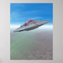 Search for space objects posters Flying saucer