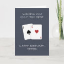 Recherche de poker anniversaire cartes Dessin