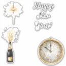 Search for new years day stickers Celebration
