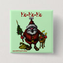 Search for funny christmas buttons Claus