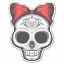 Search for day of the dead bumper stickers Sugar skull