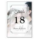 Search for glamourous table cards Number