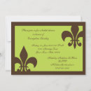 Search for chocolate brown wedding invitations Green