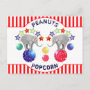 Recherche de rayures de cirque cartes postales Carnaval