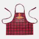 Search for gingerbread boy aprons Cookie
