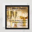 Search for golden 50th birthday invitations Sparkle