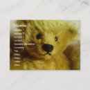 Recherche de ours de nounours cartes visite Affaires