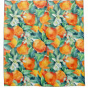 Search for mandarin orange shower curtains Tangerine