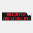 Search for anti religious bumper stickers Christian