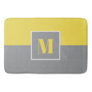 Search for yellow and grey bath mats Trendy