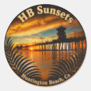Search for surf art stickers Sunset