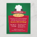 Search for pizza making party invitations Kids