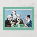 Search for bridge card game postcards Vintage