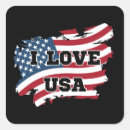 Search for i love the usa stickers Flag
