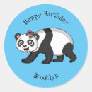Search for cute cartoon panda stickers Adorable