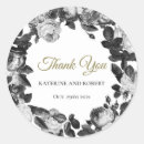Search for black white gold wedding stickers Stylish