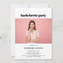 Search for chic bachelorette party invitations Retro