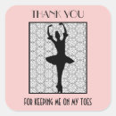 Search for dance instructor stickers Ballerina