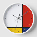 Recherche de mondrian horloges De stijl