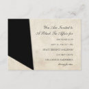 Search for black tie affair invitations White