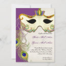 Search for masquerade wedding invitations Mask