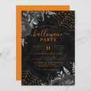 Recherche de floral halloween invitations Noir