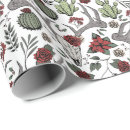 Search for cactus christmas wrapping paper Botanical