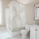 Search for tan and white shower curtains Pattern