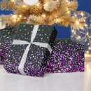 Search for black glitter wrapping paper Modern