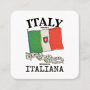 Recherche de l italie cartes visite Vintage
