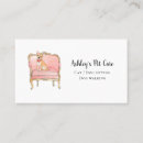 Recherche de pet business cards Groomer