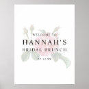 Recherche de thé posters Brunch nuptial