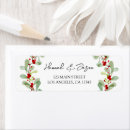 Search for wreaths return address labels Winter
