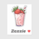 Recherche de milkshake autocollants Fraise