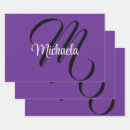 Search for dark purple wrapping paper Text