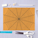 Recherche de halloween papier mousseline Orange