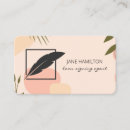 Recherche de signataire cartes visite Typographie