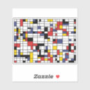 Search for mondrian stickers Squares