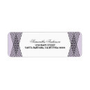 Search for purple graduation return address labels Classic