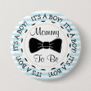 Recherche de et rayure bleue badges Mother to be