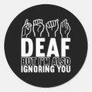 Search for american sign language stickers Hand