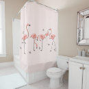 Search for pink flamingo shower curtains Kitsch