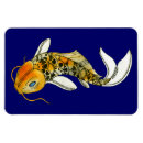 Recherche de poisson rouge magnets Steampunk
