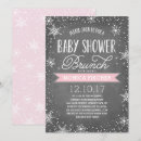 Search for winter brunch invitations Snowflakes