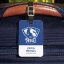Search for college logo luggage tags Eastern illinois university logo