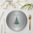 Search for unique christmas paper plates Green