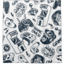 Search for gamer shower curtains Background